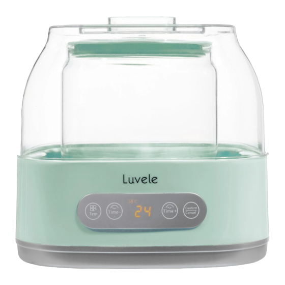 Luvele PURE PLUS Instruction Booklet