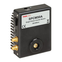 THORLABS SPCM20A Quick Start Manual