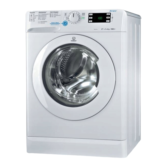 Indesit XWE 61052 Instructions For Use Manual