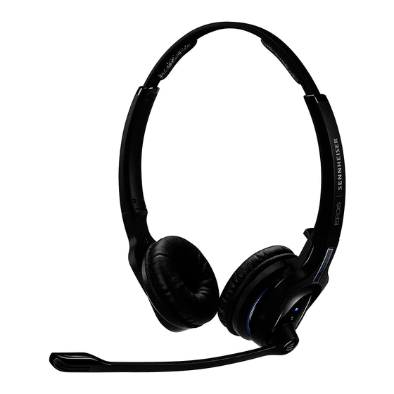 Sennheiser EPOS MB Pro 2 Quick Manual