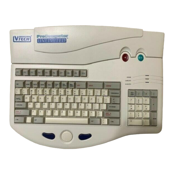 VTech PreComputer Unlimited User Manual