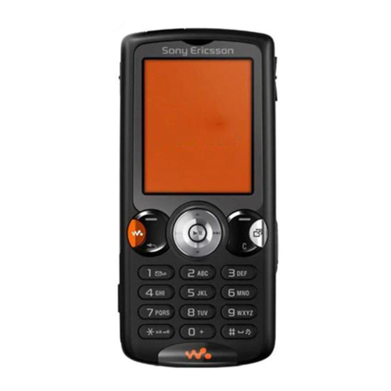 Sony Ericsson WALKMAN W810i Quick Start Manual