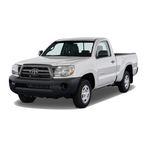 Toyota Tacoma 2012 Owner's Manual