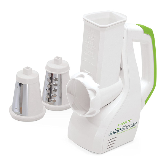 Presto SaladShooter Instructions