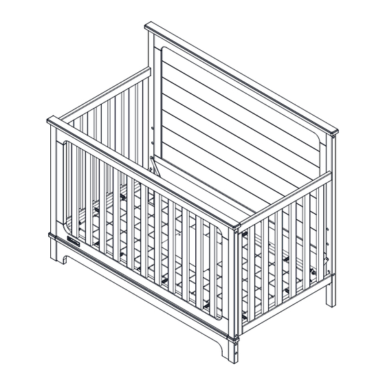 Simmons Juvenile Furniture Crib 'N' More Assembly Instructions Manual