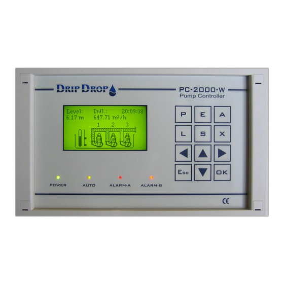 Drip Drop PC-2000-W User Manual