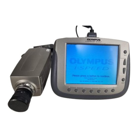 Olympus i-SPEED Instructions Manual