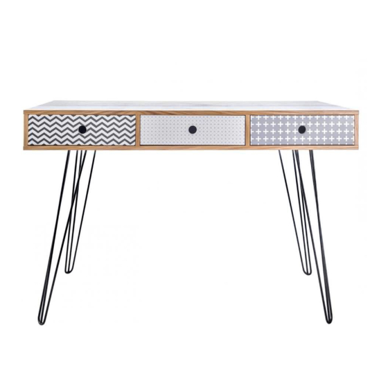 Mocka Vibe Desk Assembly Instructions Manual