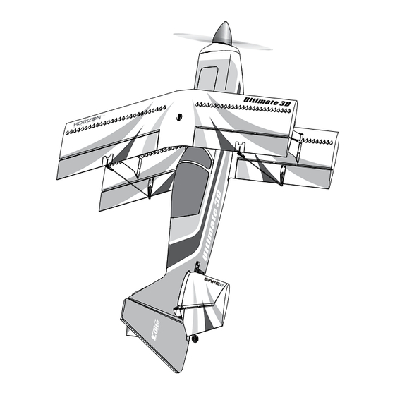 Horizon Hobby Ultimate 3D Instruction Manual
