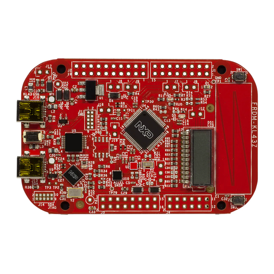 NXP Semiconductors FRDM-KL43Z User Manual
