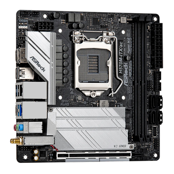 ASROCK H570M Manual