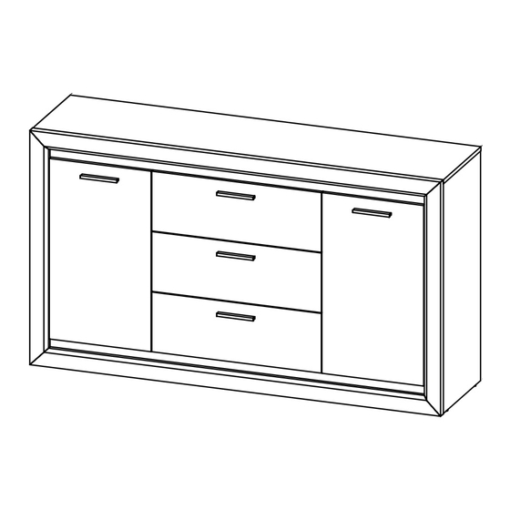 ML MEBLE BALTICA 0801 Assembly Instructions Manual