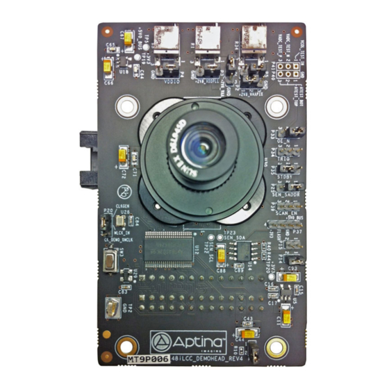 ON Semiconductor MT9P006I12STCUH-GEVB User Manual