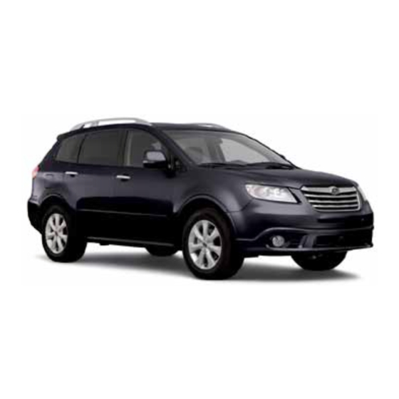Subaru Tribeca 2011 Quick Reference Manual