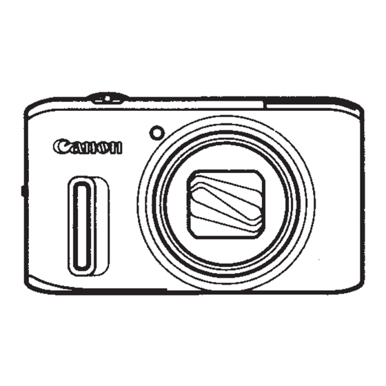 Canon PowerShot SXE60 HS Getting Started