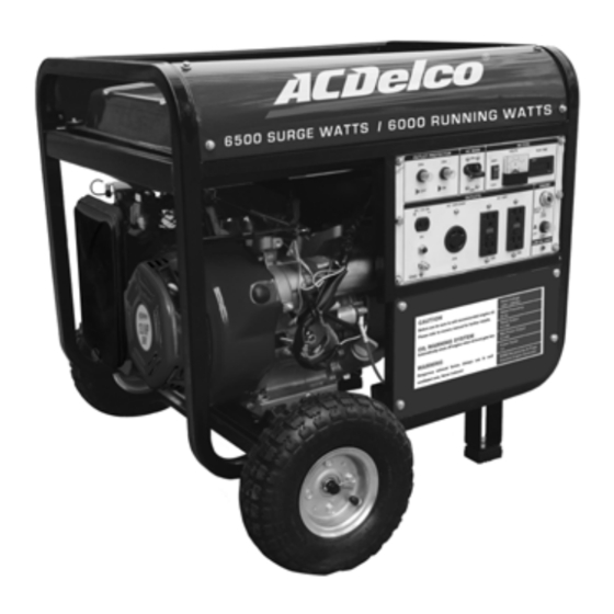 ACDelco AC-G0005 Instruction Manual