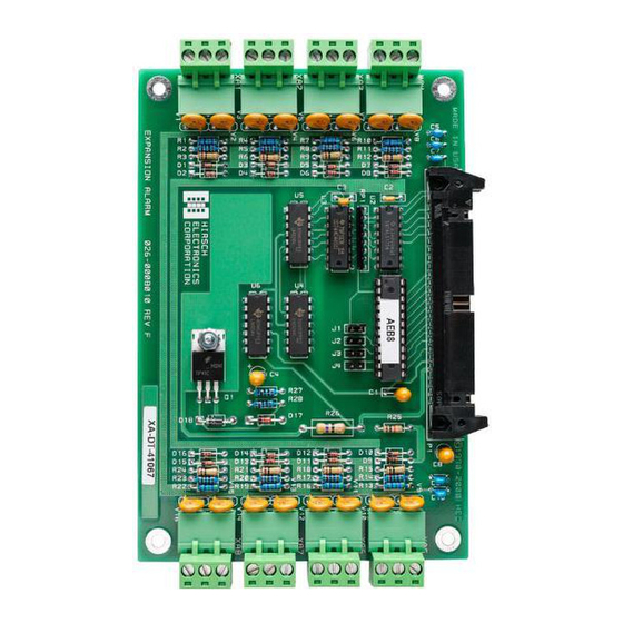 HIRSCH AEB8 Quick Installation
