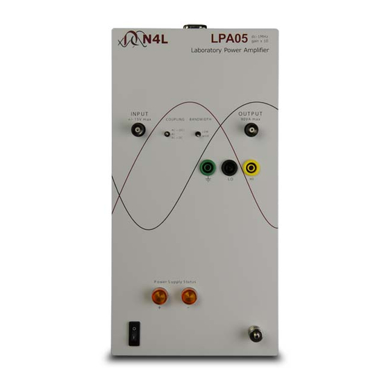Newtons4th LPA05A User Manual