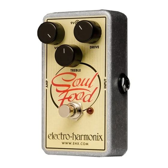 Electro-Harmonix SOUL FOOD Manual