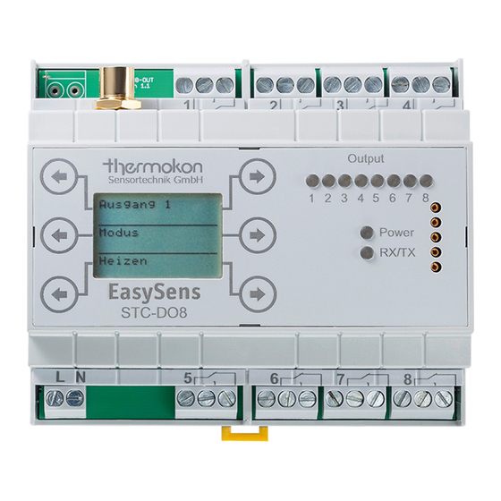 Thermokon STC-DO8 Datasheet