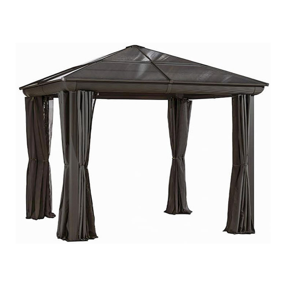 Gazebo penguin 43200MR-22 Assembly Instructions Manual