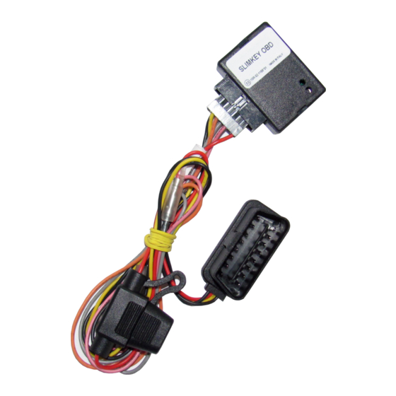 Paser SLIMKEY OBD Manual