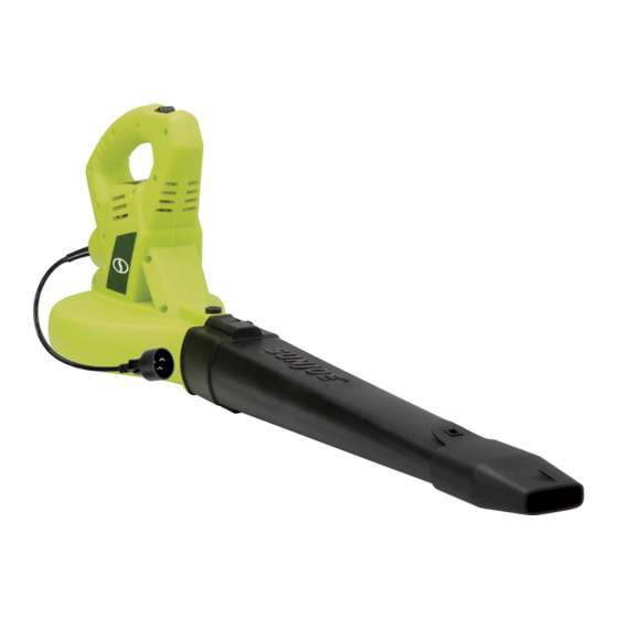 SNOWJOE SUNJOE SBJ601E Operator's Manual
