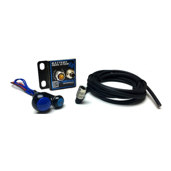 Cartek XR User Manual And Instructions