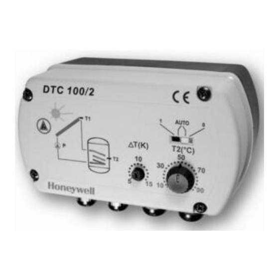 Honeywell DTC 100/2 User Manual Instructions For Installation And Maintenance