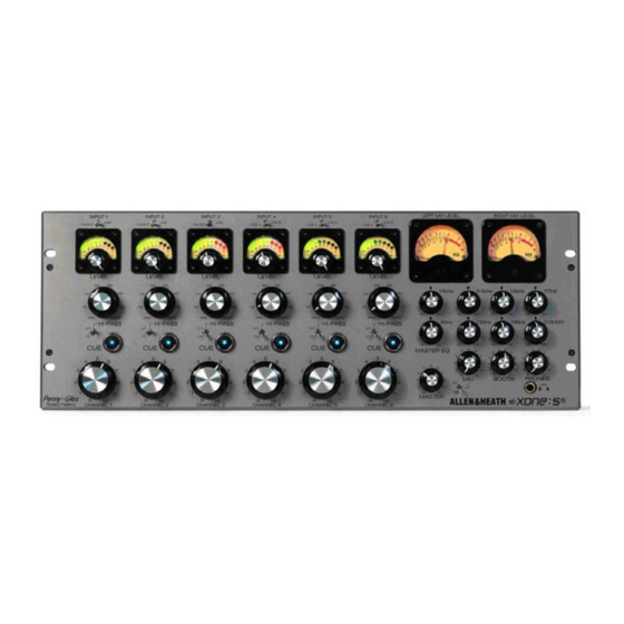 ALLEN & HEATH Xone:S6 Service Information