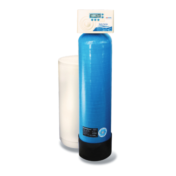Master Water Conditioning Satin Series Application Manual