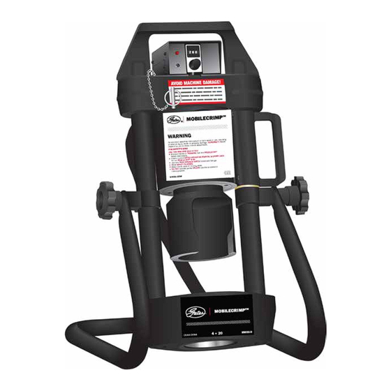 Gates MOBILE CRIMP 4-20 Manuals