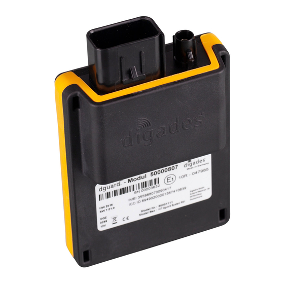 digades dguard 10038341 User Manual