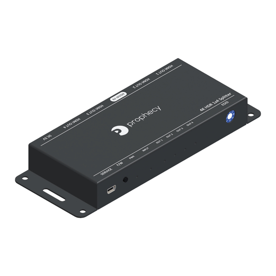 gofanco Prophecy PRO-4Ksplit4P User Manual