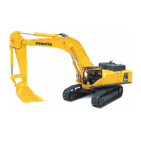Komatsu PC850 -8E0 Shop Manual