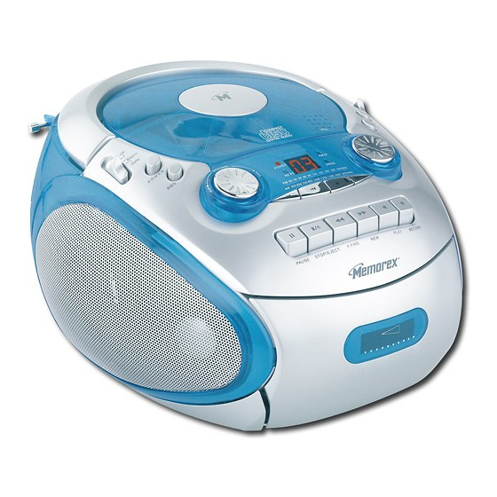 Memorex MP3226 Specifications