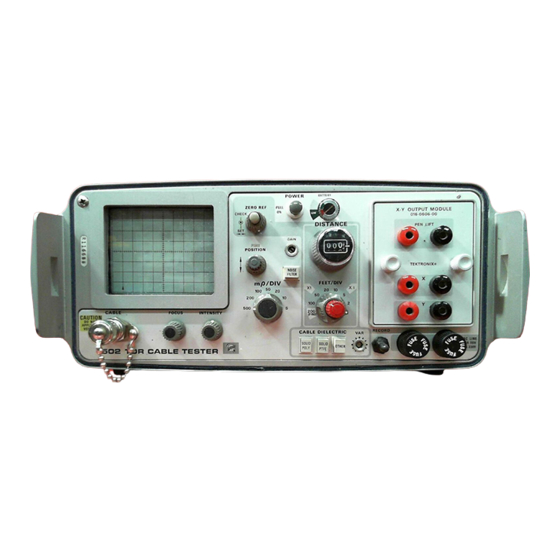 Tektronix 1502 Instruction Manual
