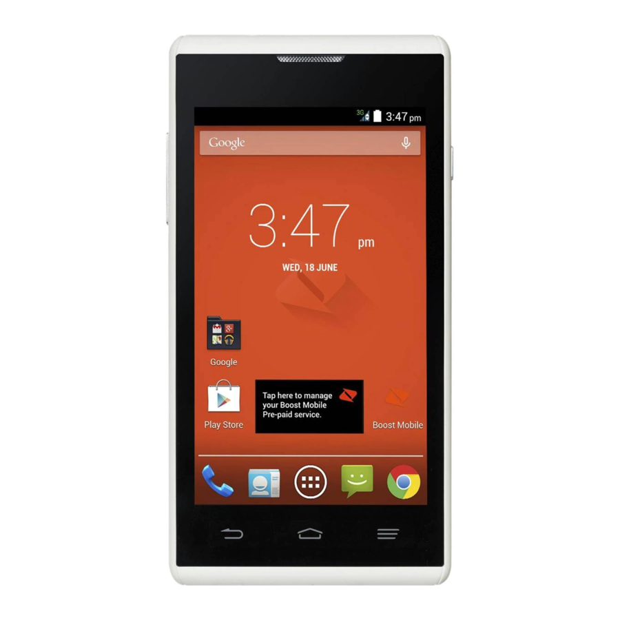 ZTE BOOST B815 - Mobile Phone Manual