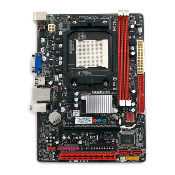 Biostar N68S3B Bios Manual