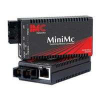 Imc Networks MiniMc TP-TX/FX Operation Manual