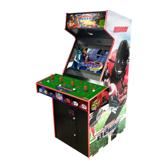 Midway 4-Player 25" Dedicated Video Game Operation Manual