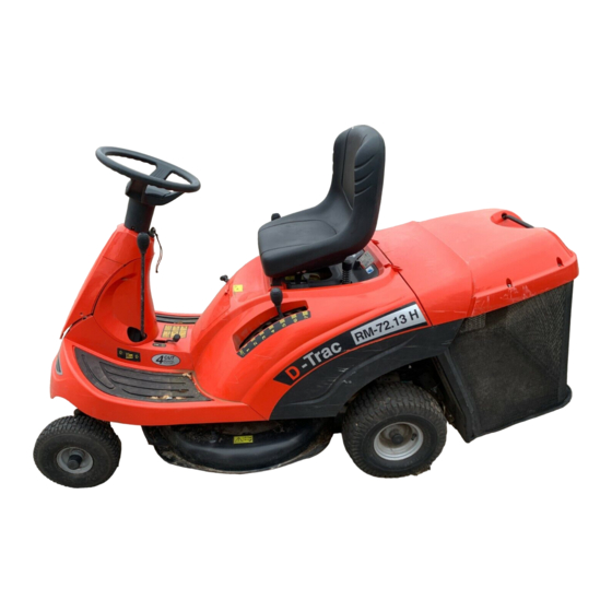 Dolmar RM-72.13 H Operator's Manual