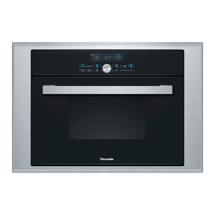 Thermador mes301hs Installation Manual