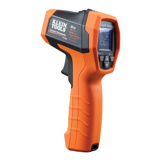 Klein Tools IR10 Instruction Manual
