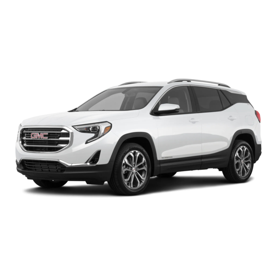 GMC TERRAIN 2019 Quick Reference Manual