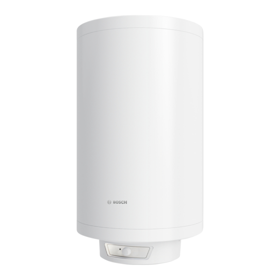 Bosch ES 050 5 Series Installation And Operating Instructions Manual