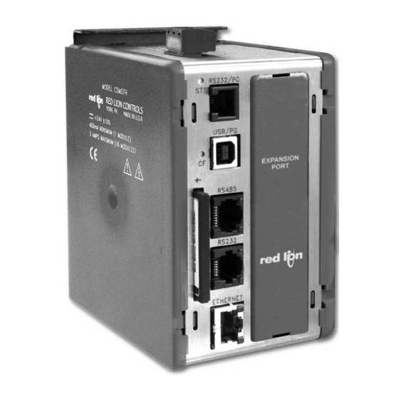 Redlion CSMSTR Manual