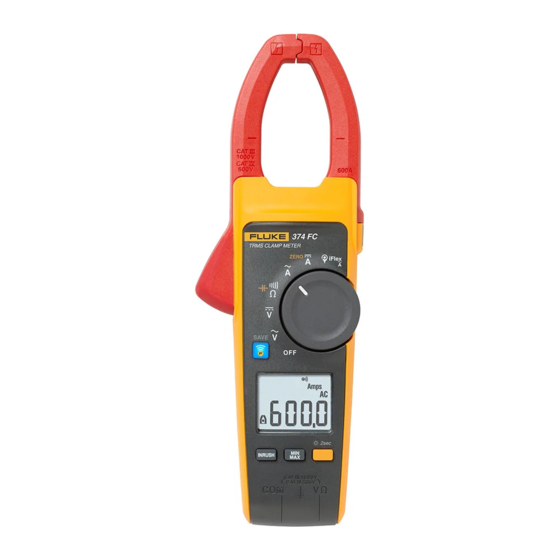 FLUKE 374 FC CALIBRATION MANUAL Pdf Download | ManualsLib