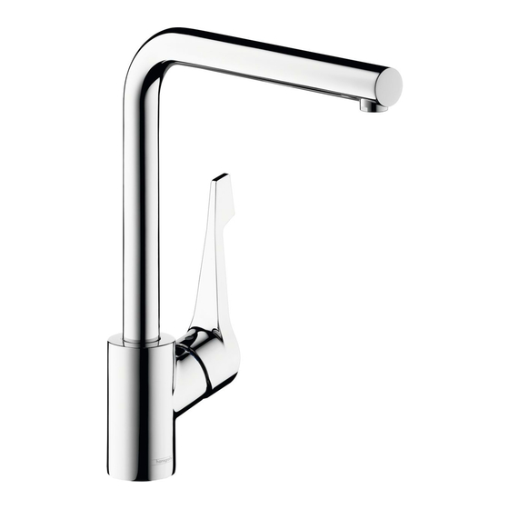 Hans Grohe Cento L 14802000 Instructions For Use/Assembly Instructions