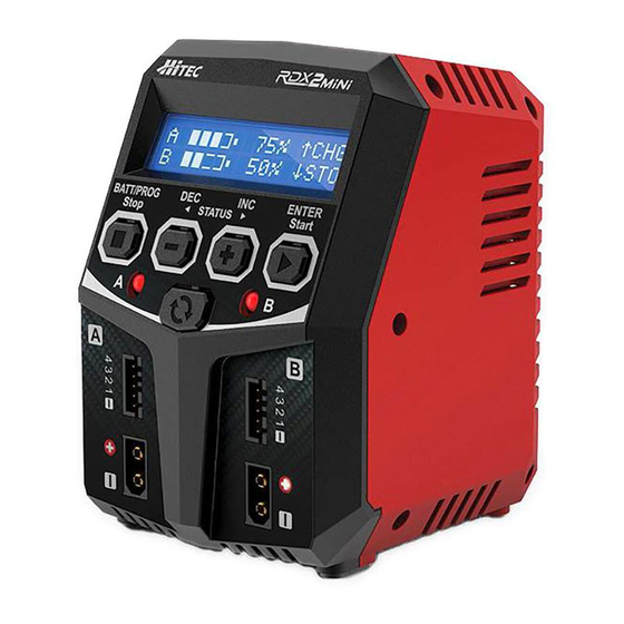 HITEC RDX 2 MiNi Instruction Manual